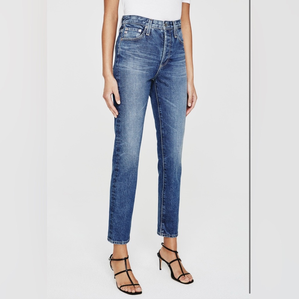 NWT AG Adriano Goldschmied Alexxis Slim High Rise Size 29